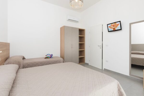 Bilocale camera da letto